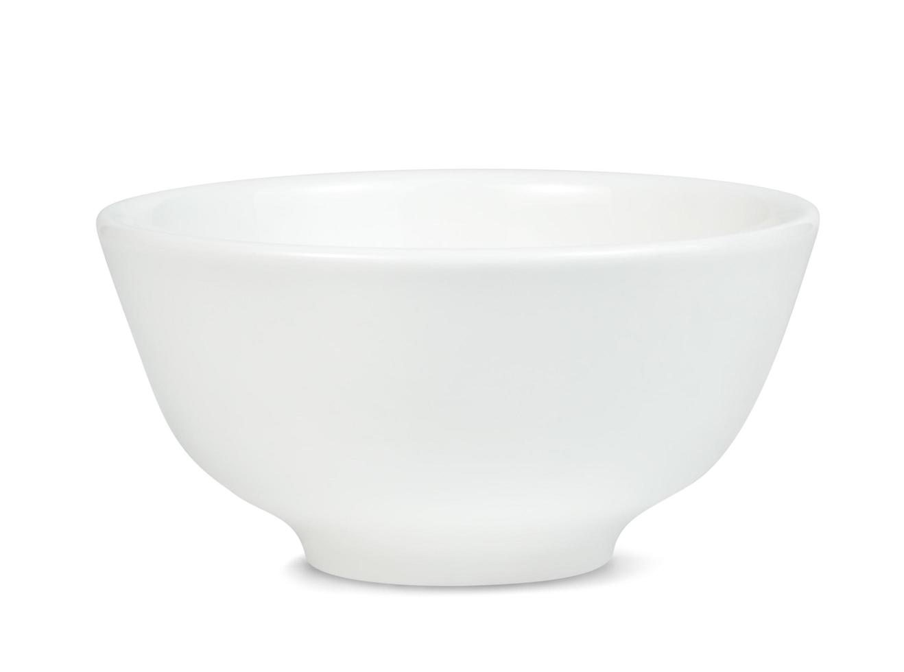 bowl isolated on white background ,include clipping path photo
