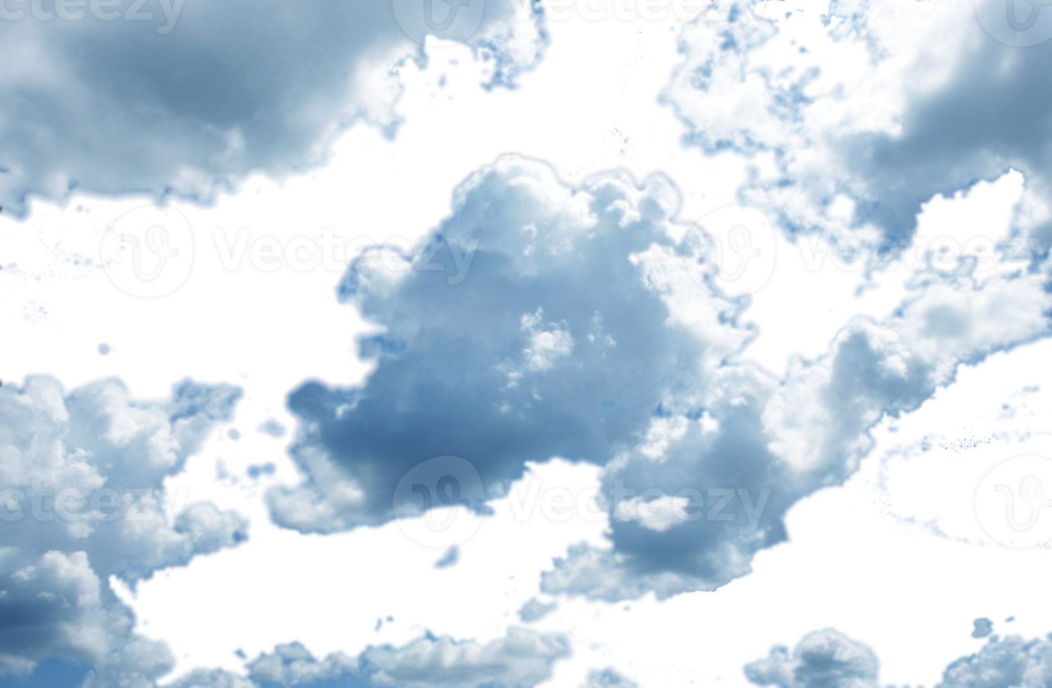 clouds in the sky on transparent background png file