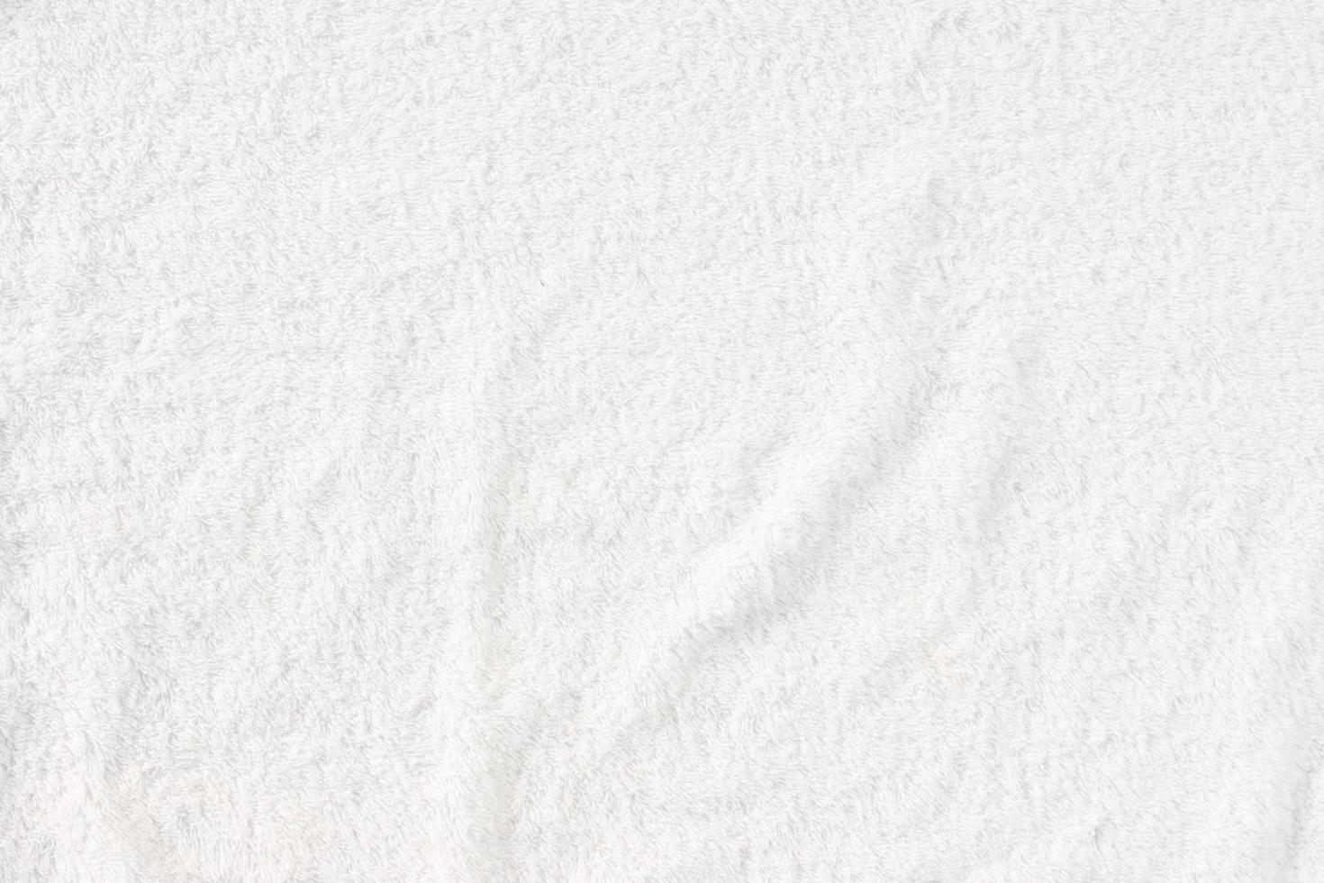 White Towel Fabric Texture Background photo