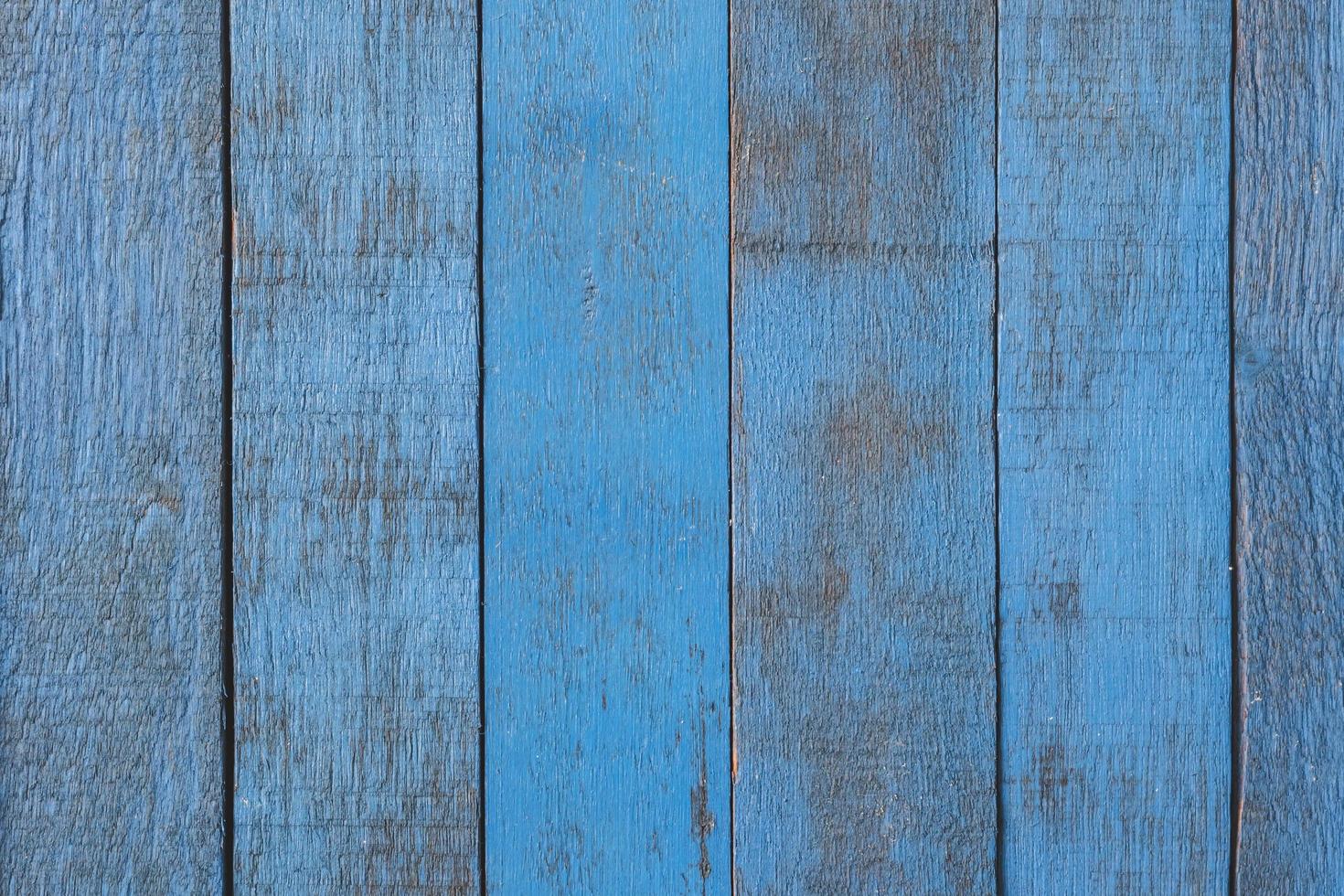 Fondo de textura de madera azul antiguo. foto