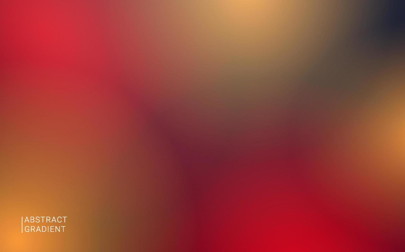 Abstract blurred vivid red yellow softly gradient background design vector