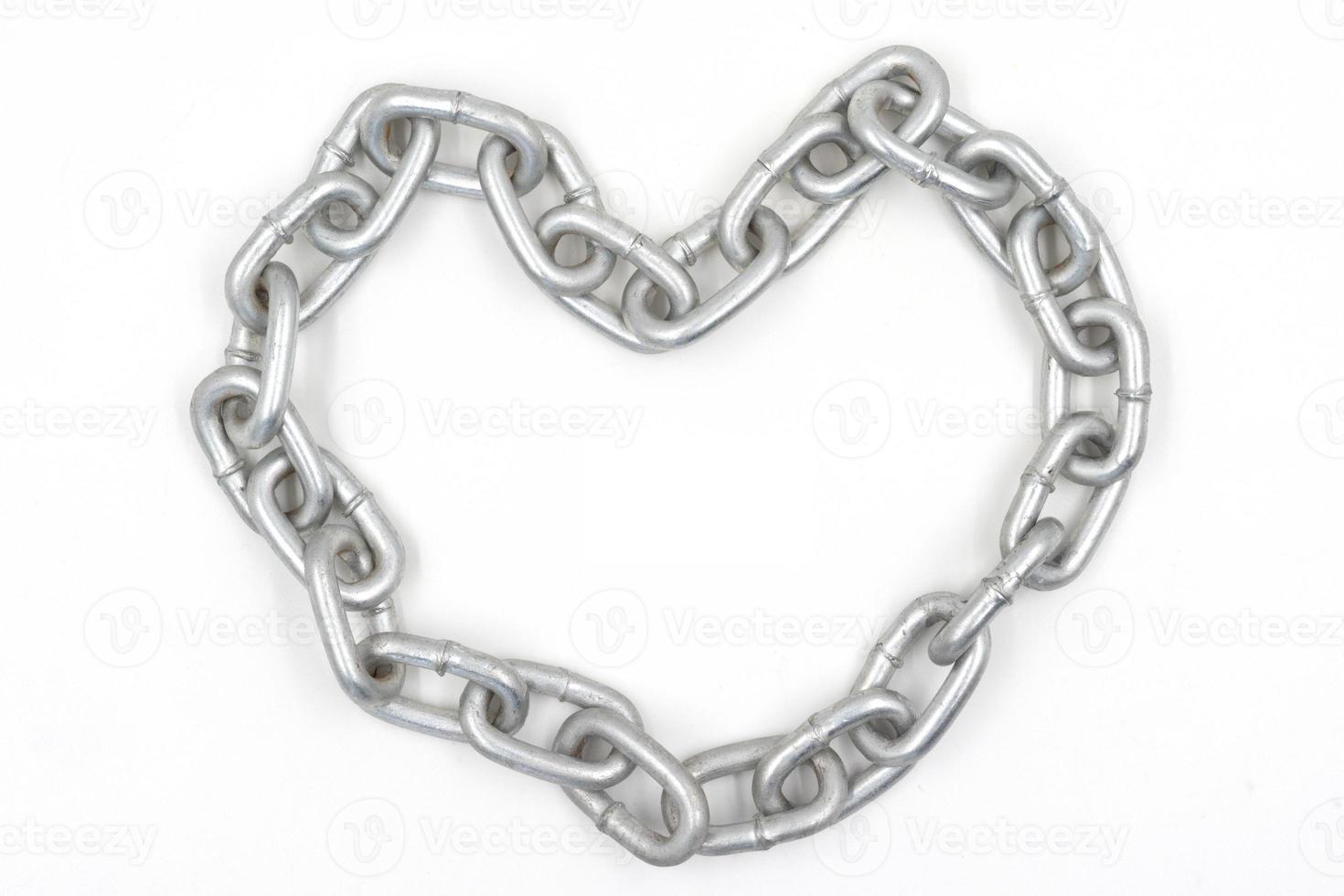 Chain of heart shape on white background. 10127960 Stock Photo at Vecteezy