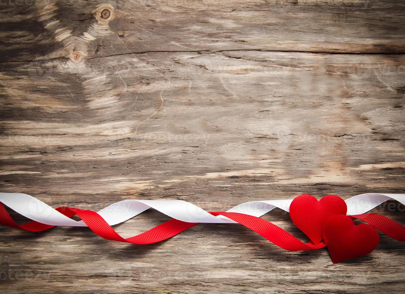 Hearts and ribbon photo