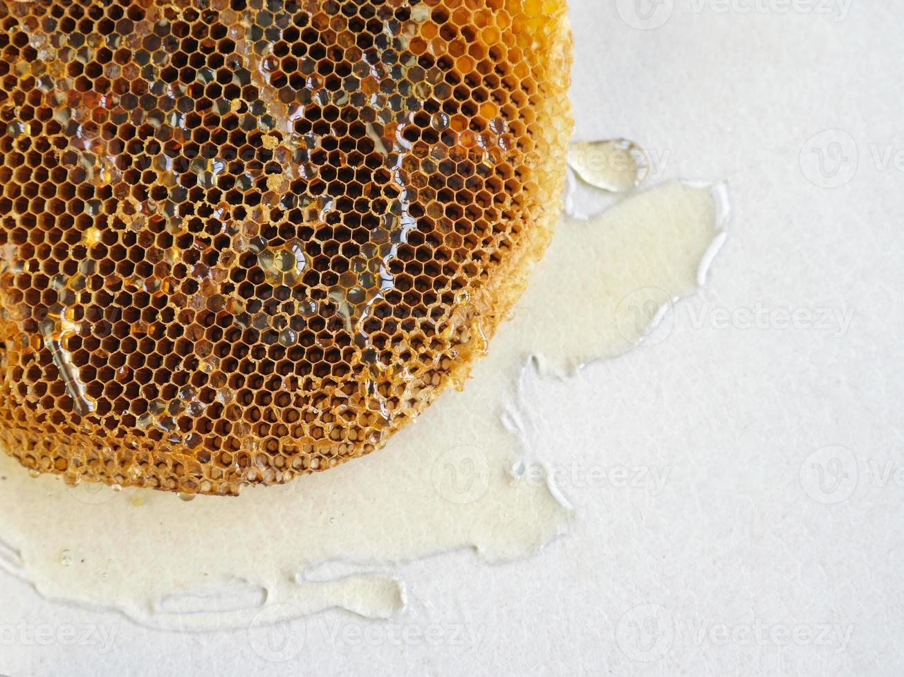 honeycomb with honey. photo