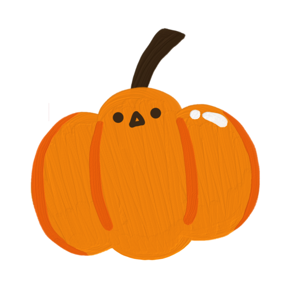 illustration de citrouille png