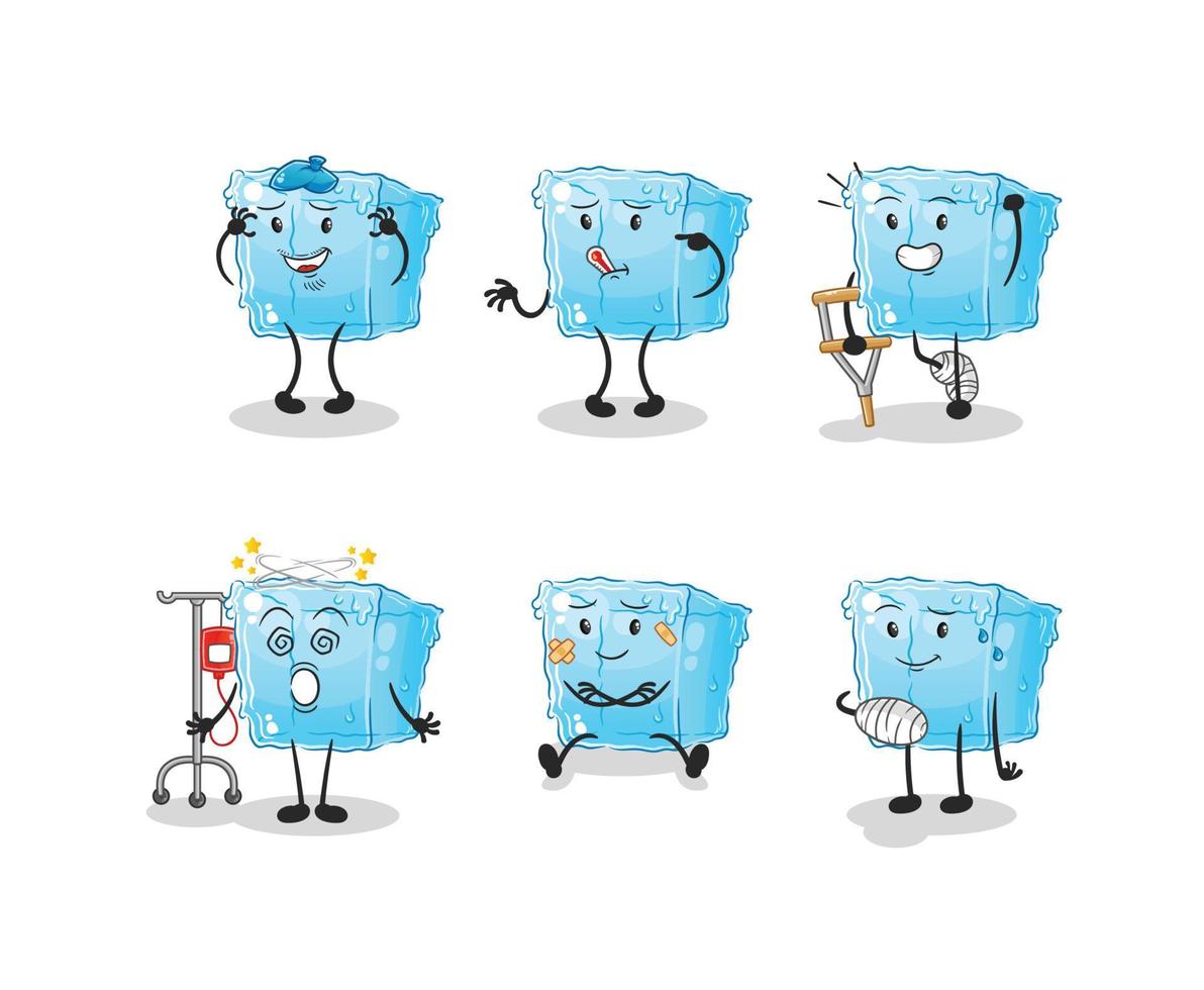 ice cube character vector