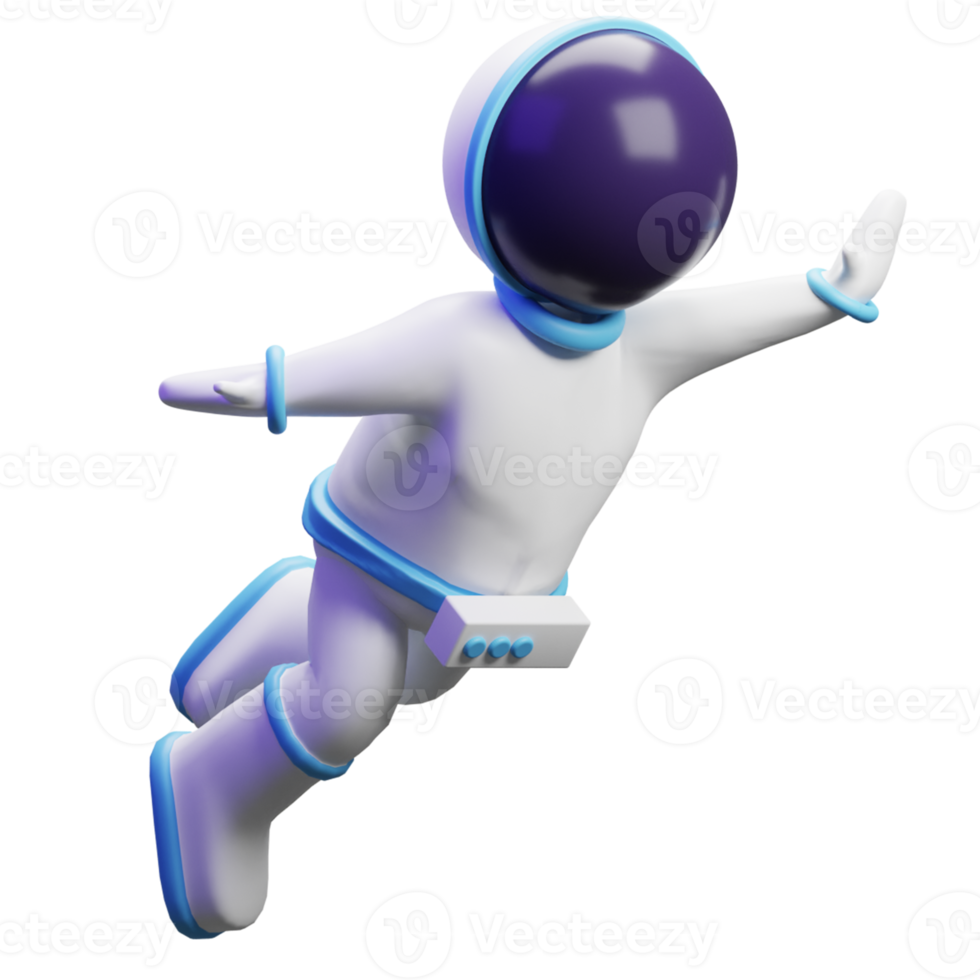 Cute Astronaut Pointing png