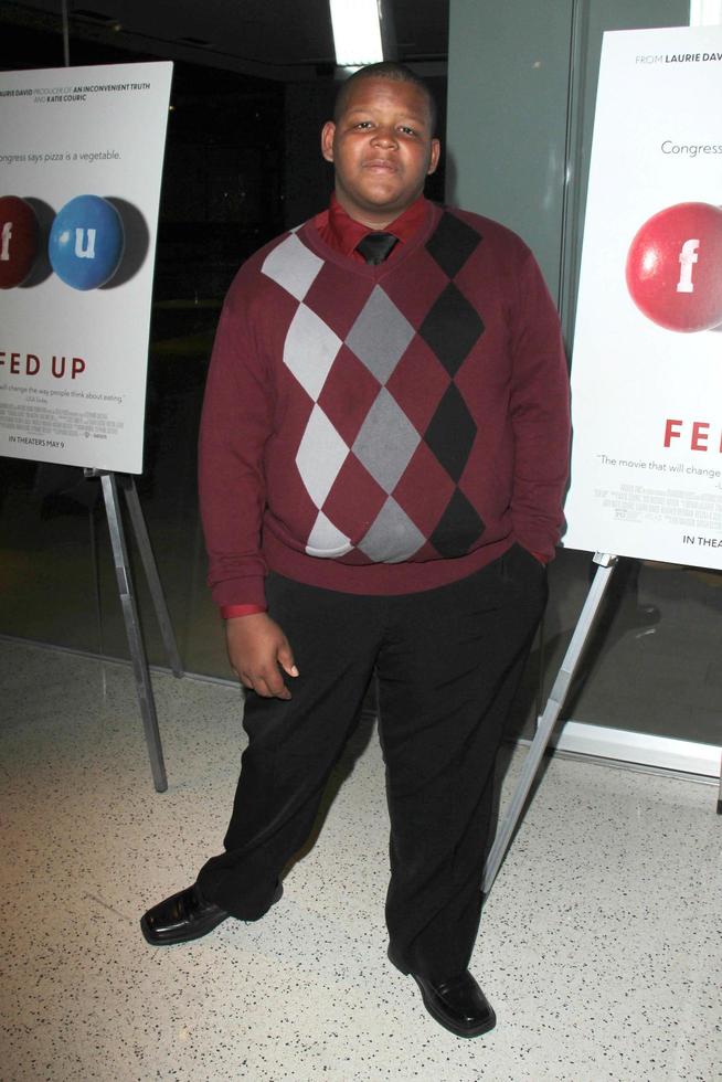 LOS ANGELES, MAY 8 - Wesley Randall at the Fed Up Premiere at Pacific Design Center on May 8, 2014 in West Hollywood, CA photo
