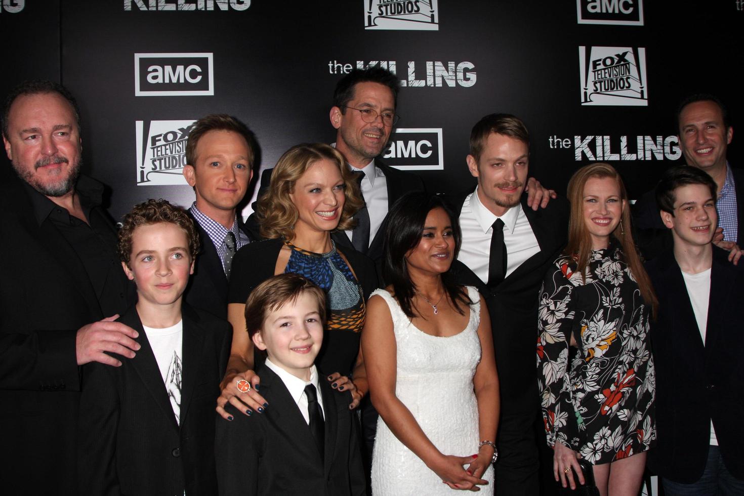 LOS ANGELES, MAR 26 - The Killing Cast arrives at the AMC s The Killing Season 2 Premiere at the ArcLight Theaters on March 26, 2012 in Los Angeles, CA photo