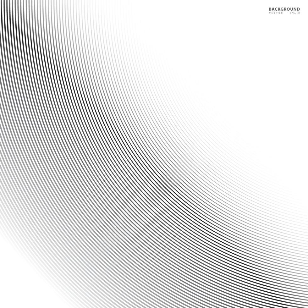 Abstract background, vector template for your ideas, monochromatic lines texture, waved lines texture