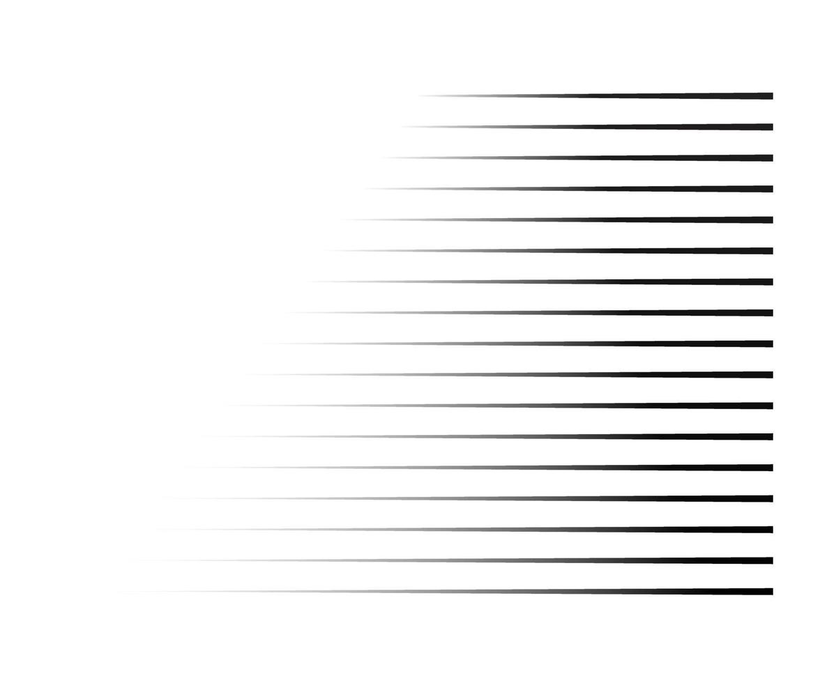 Speed lines Flying particles Seamless pattern, Fight stamp Manga graphic texture, Comic book speed horizontal lines on white background vector