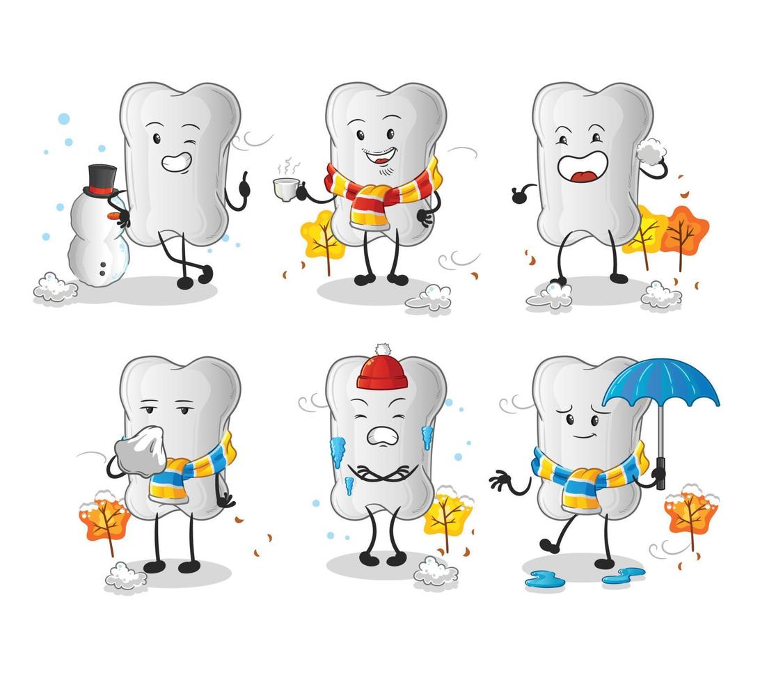 dog bone vector