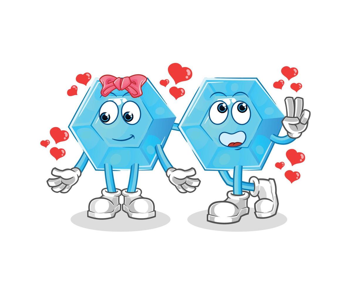 diamond character vector