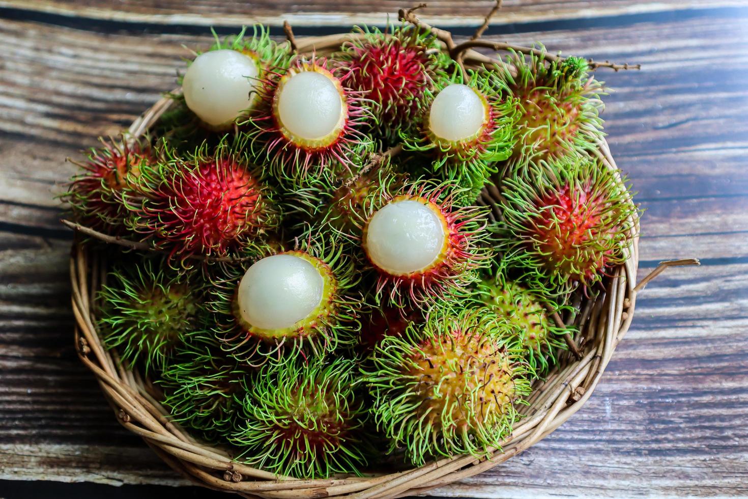 The Rambutan seed photo