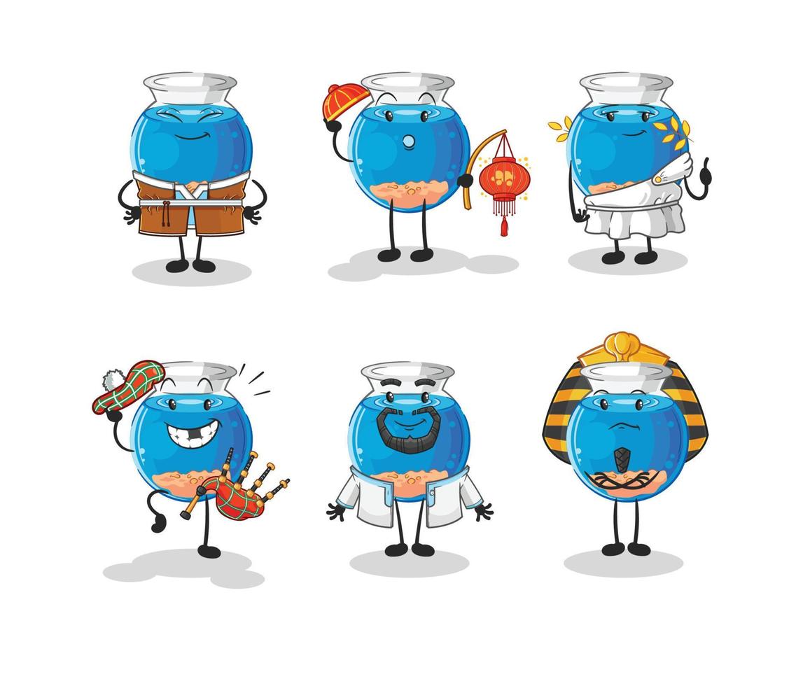 aquarium cartoon vector