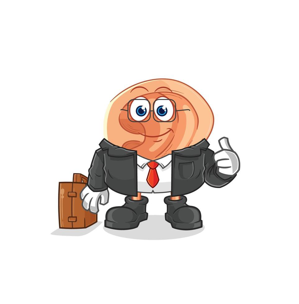 ear cartoon character vector