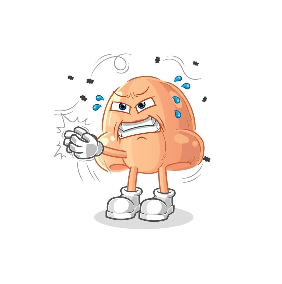 nose cartoon character vector