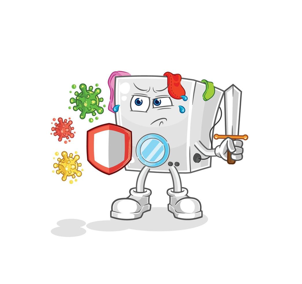 washing machine vector cartoon