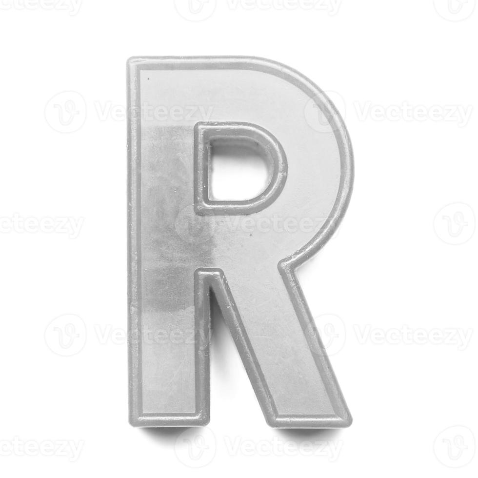 uppercase letter R in black and white 10134142 Stock Photo at