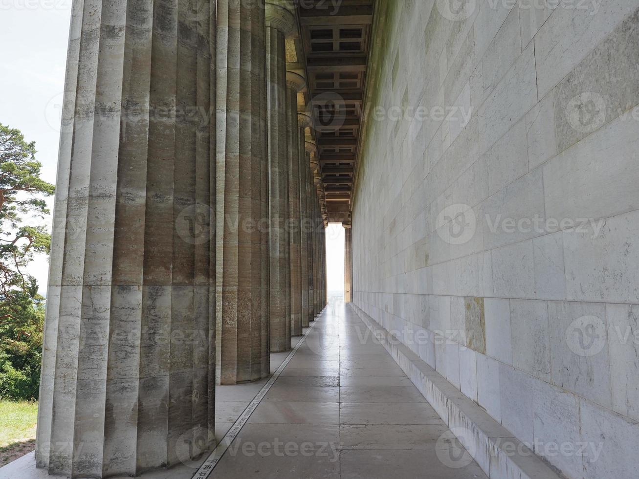 Walhalla temple in Donaustauf photo