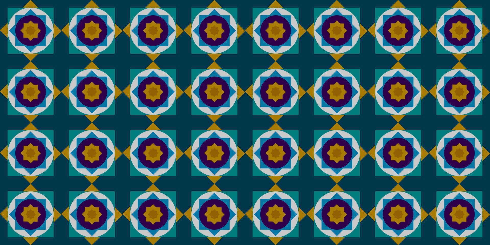 vector illustration of islamic geometric pattern, ceramic pattern, wall pattern,