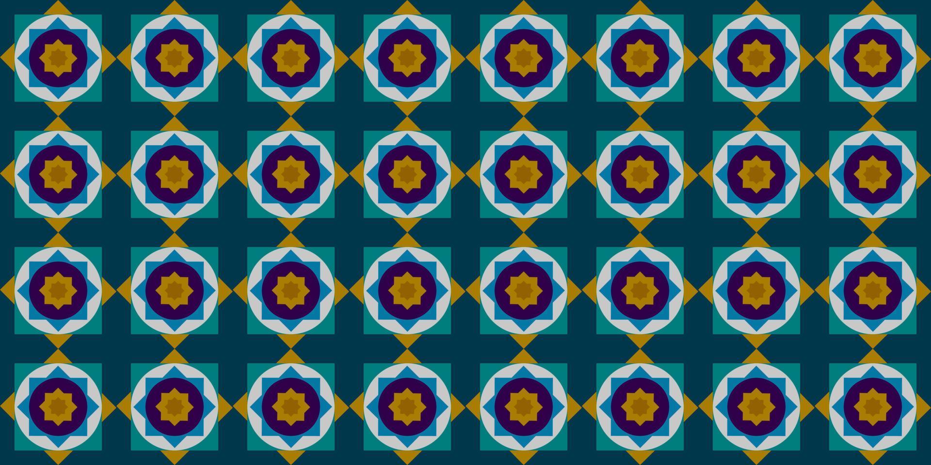 vector illustration of islamic geometric pattern, ceramic pattern, wall pattern,