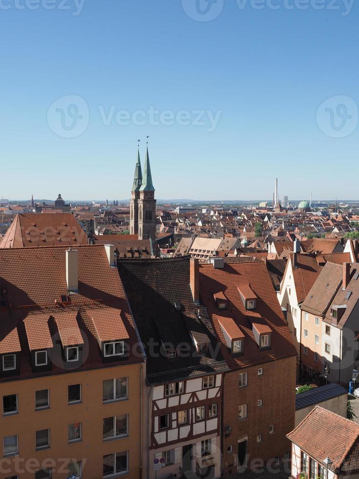 vista aérea de nuremberg foto