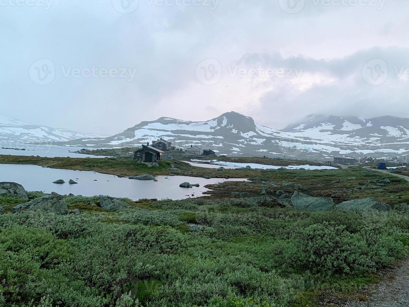 ruta ciclista rallarvegen en noruega para el verano de 2017 foto