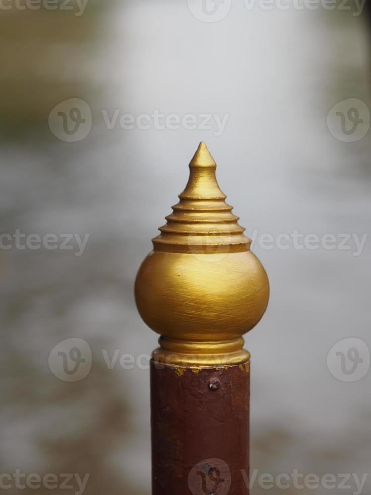 balcony column brass head photo