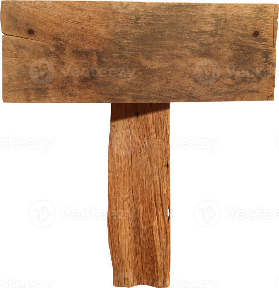 Wooden sign isolated png