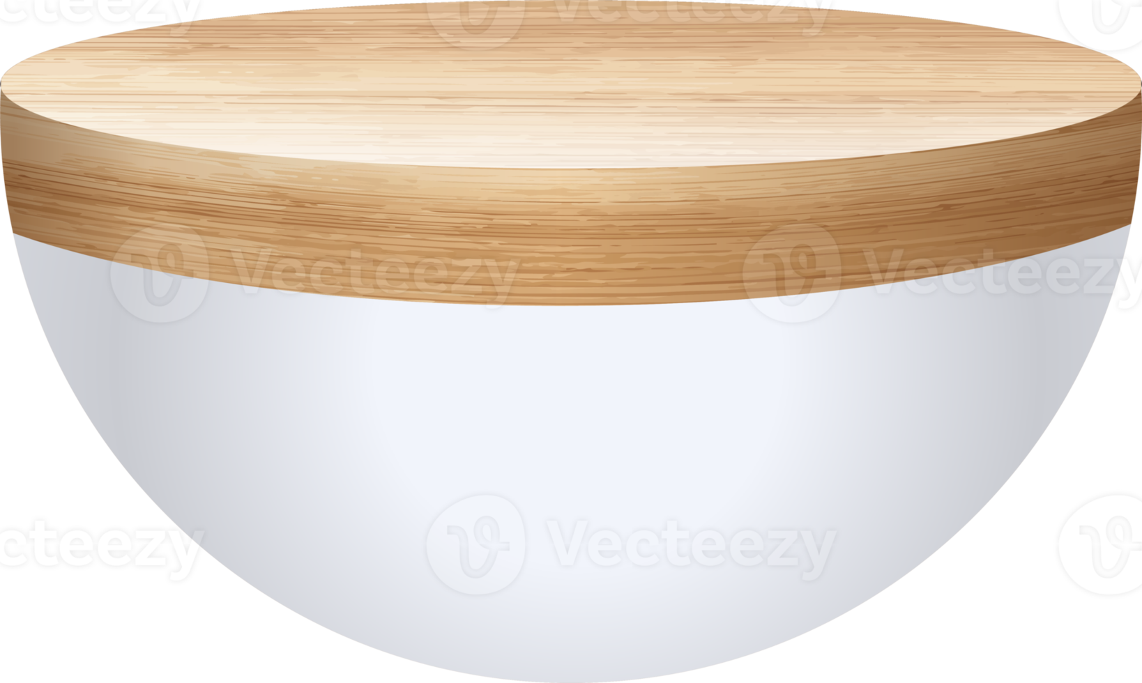 Wooden product display podium png