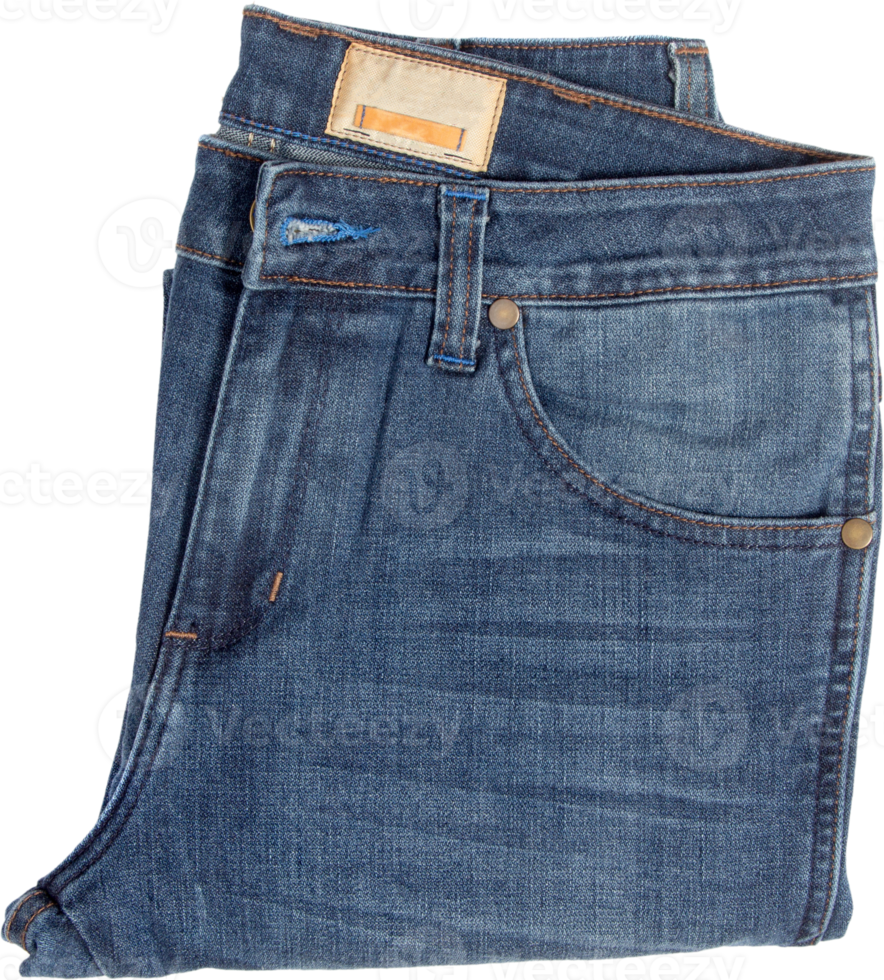 gevouwen jeans geïsoleerd png