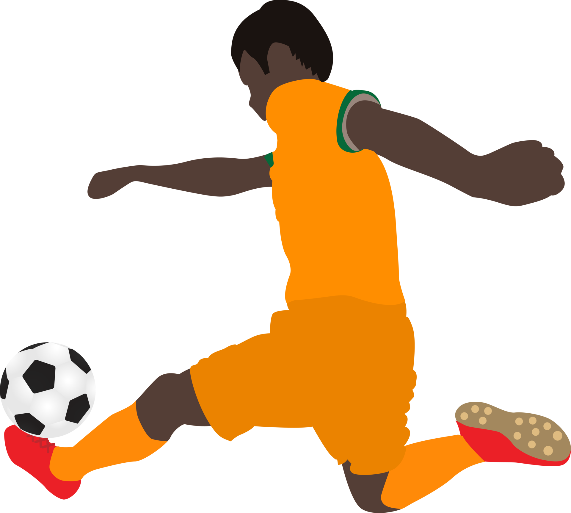 Menino de desenho animado jogando futebol, futebol, jogador de futebol,  menino dos desenhos animados png