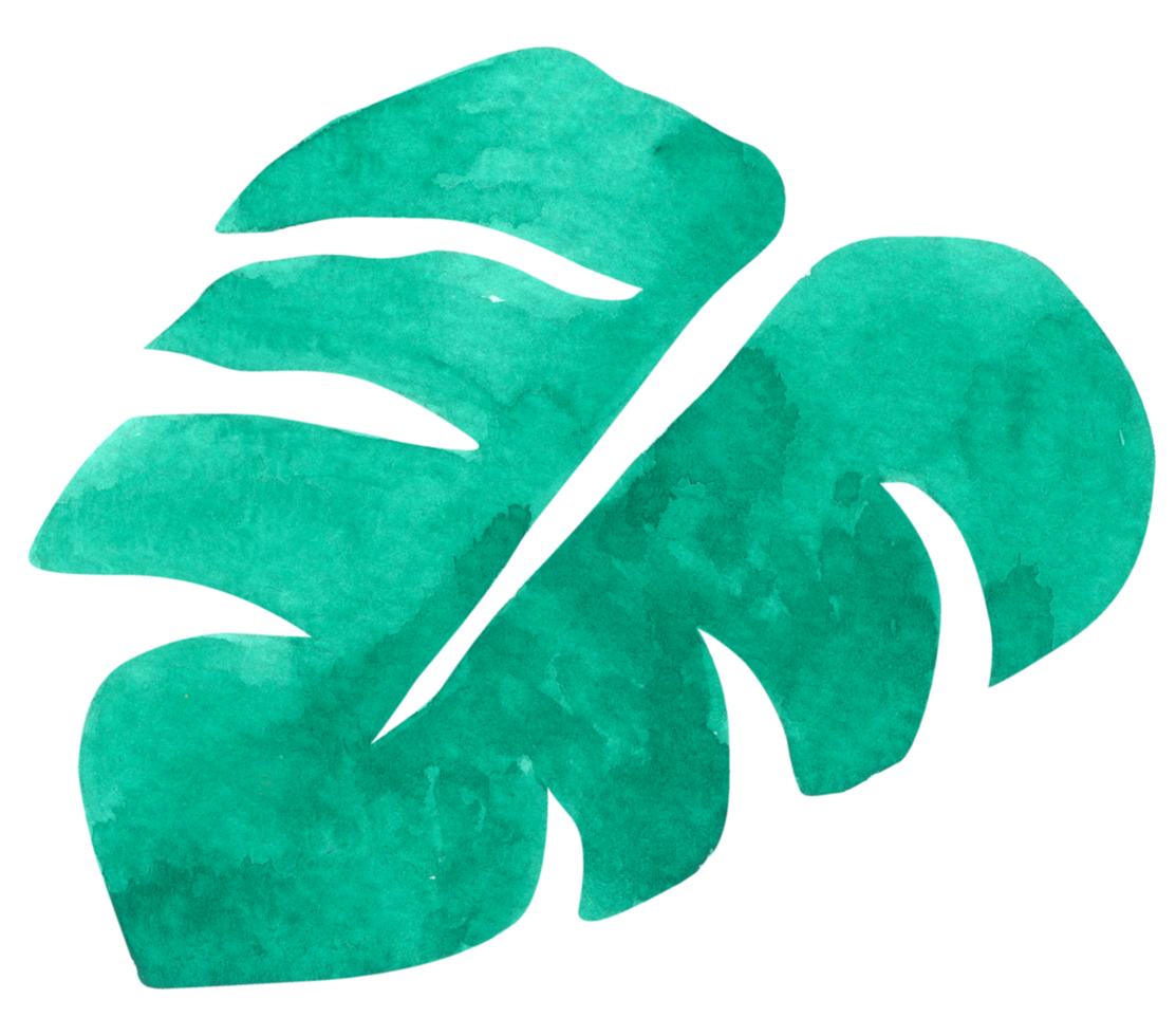 Green Leaf watercolor png