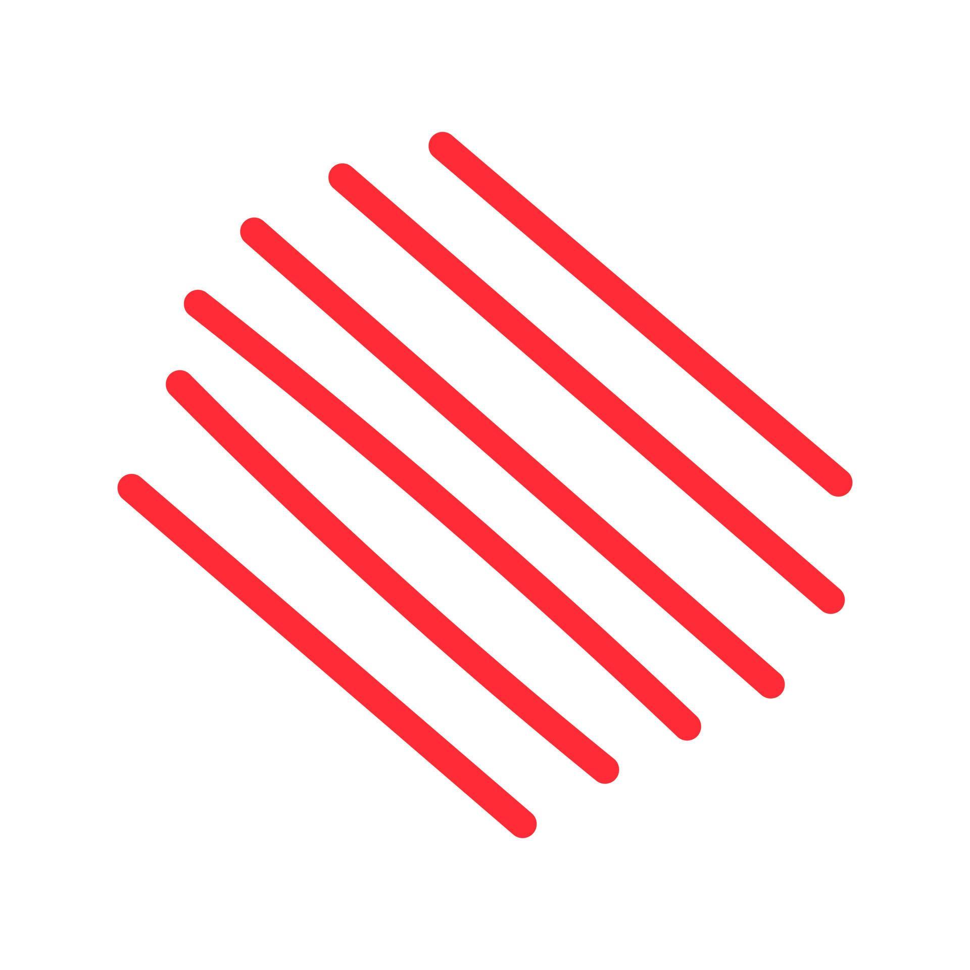 Vector abstract shapes. Modern red lines. Abstract stripes. 10136509