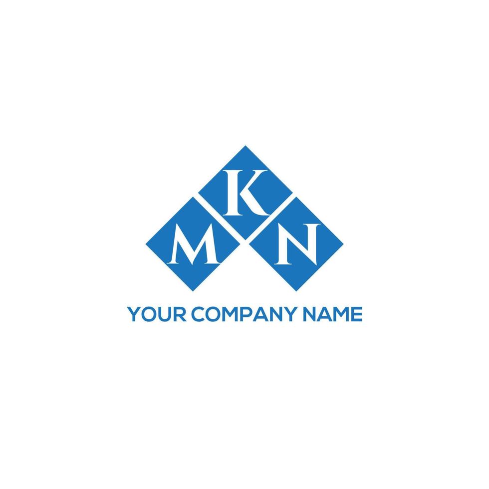 mkn letter design.mkn letter logo design sobre fondo blanco. concepto de logotipo de letra de iniciales creativas mkn. mkn letter design.mkn letter logo design sobre fondo blanco. metro vector