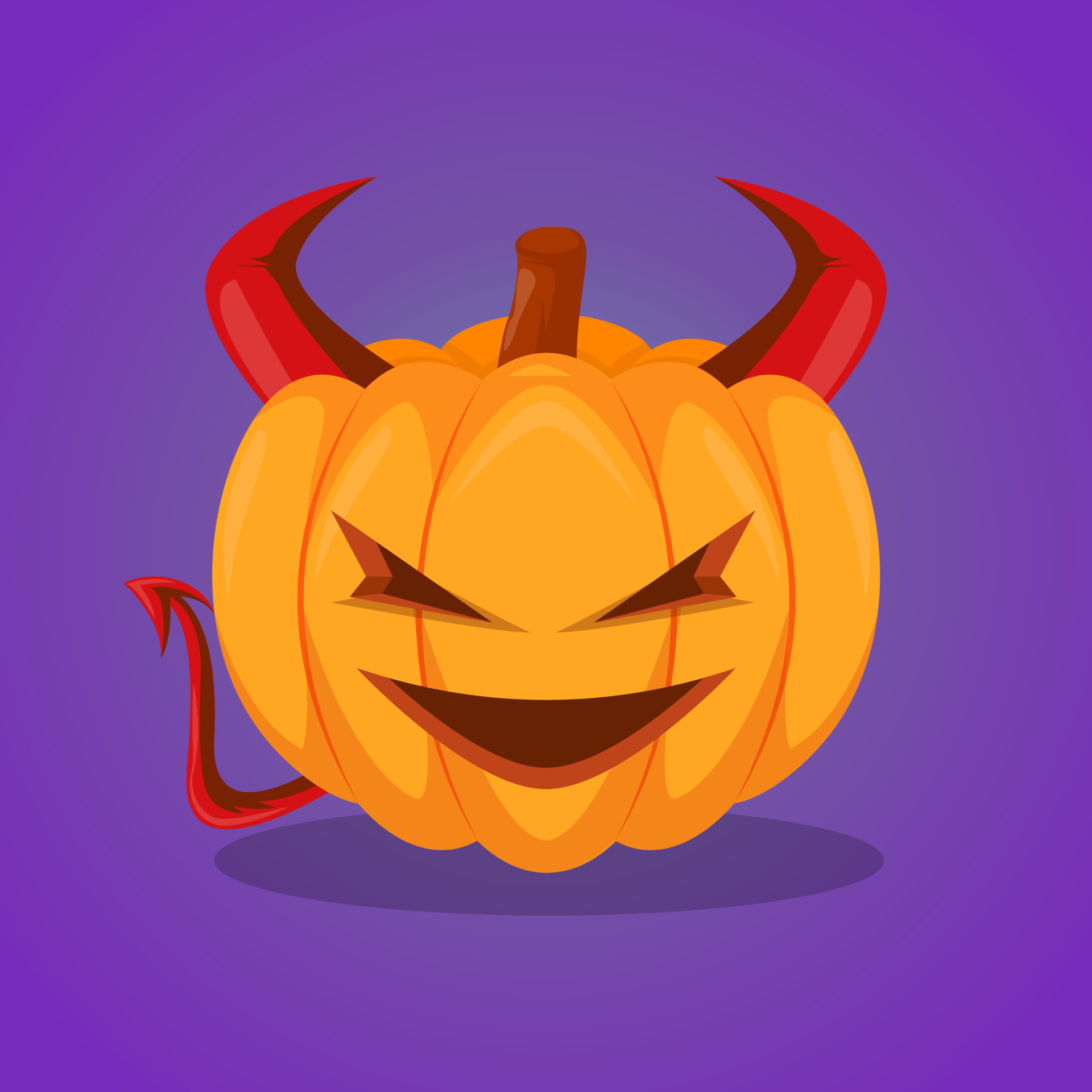 Devil Pumpkin Halloween 10140465 Vector Art At Vecteezy Devil Pumpkin Halloween 10140465 Vector Art At Vecteezy