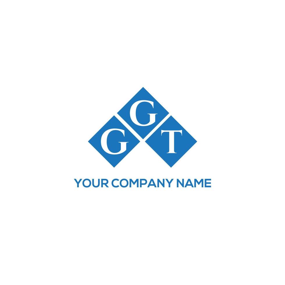 GGT letter logo design on WHITE background. GGT creative initials letter logo concept. GGT letter design. vector