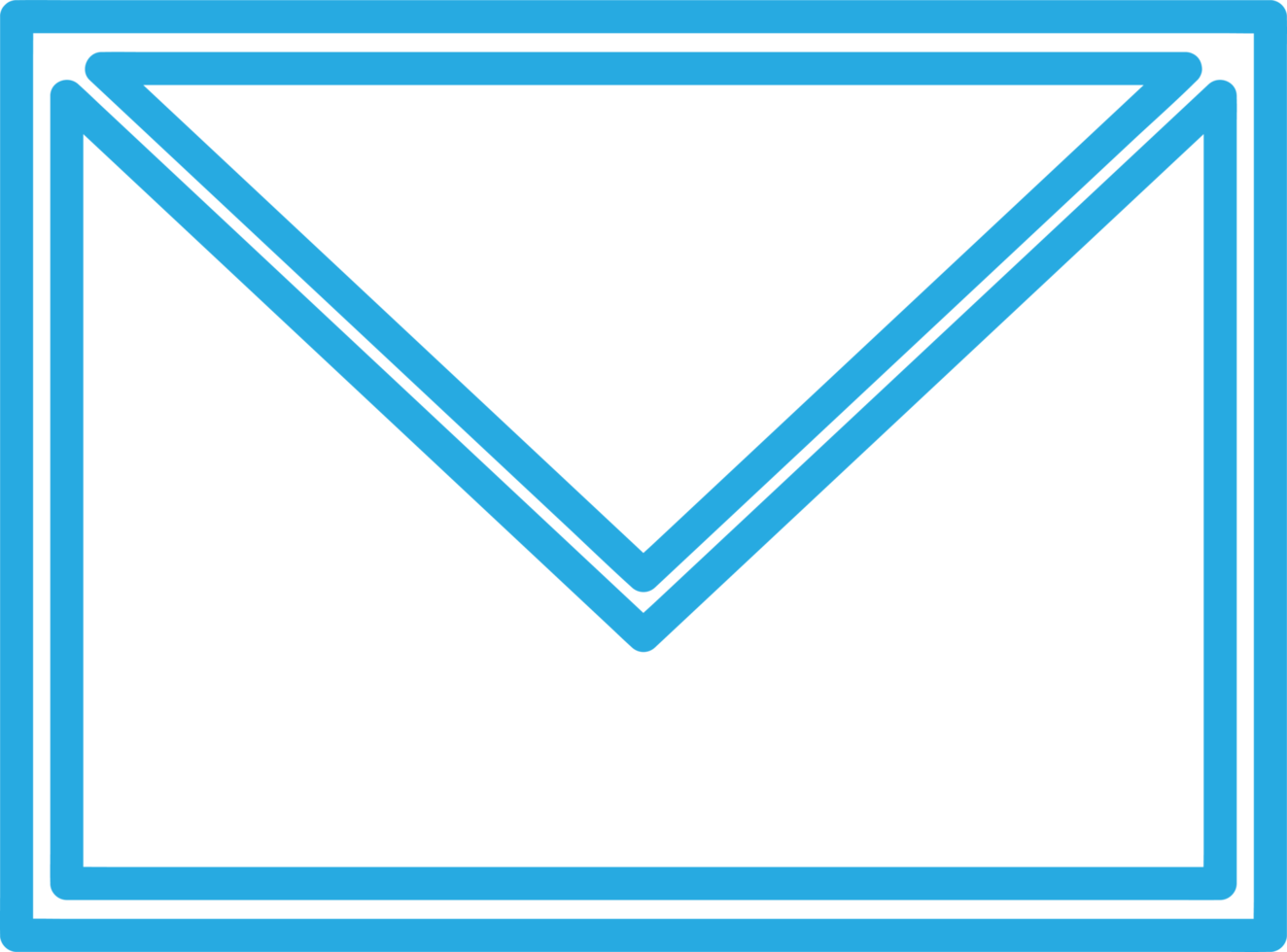 diseño de símbolo de signo de icono de correo electrónico y correo png