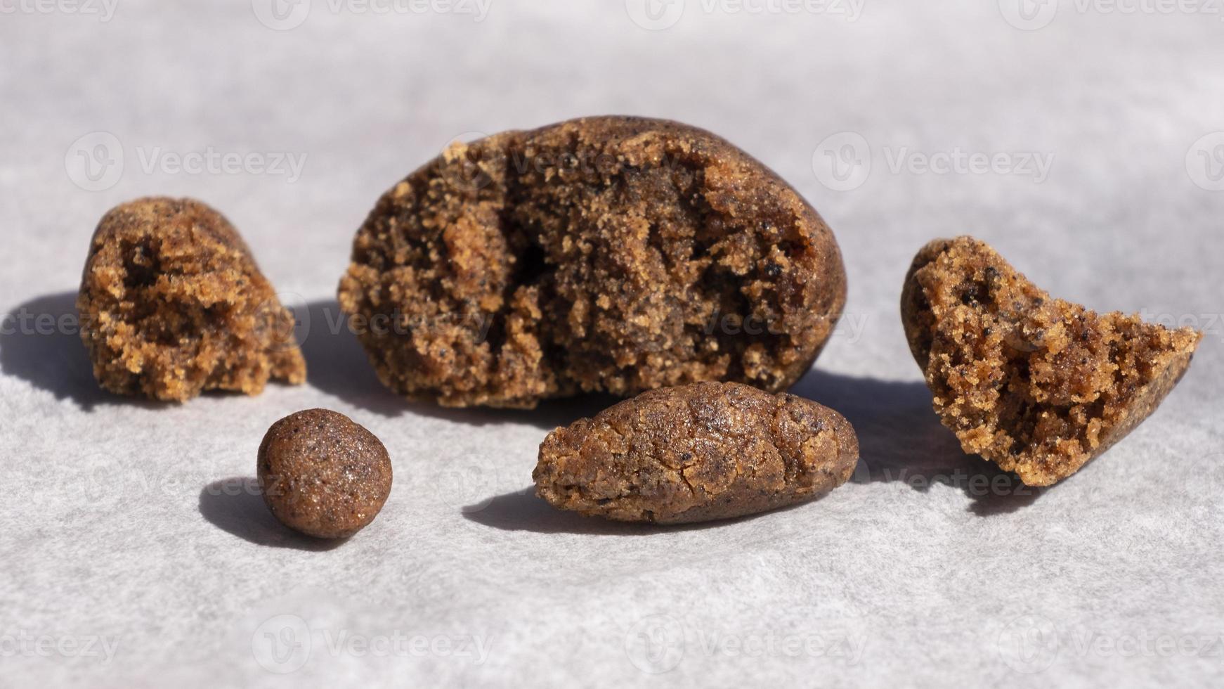 high thc cannabis, concentrate marijuana in the form of hashish amber trichomes photo