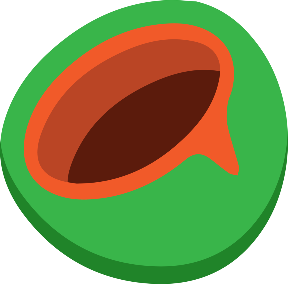 kokos ikon tecken design png