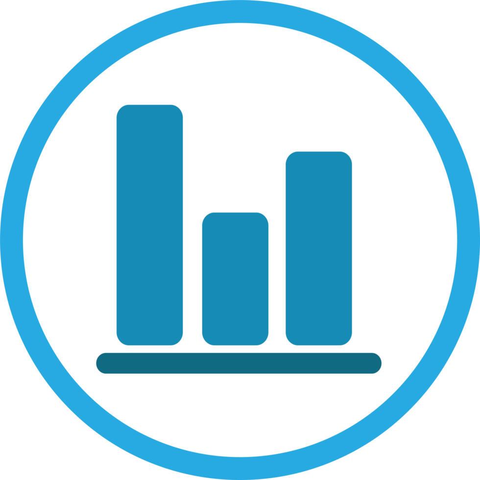 Graph chart icon sign design png