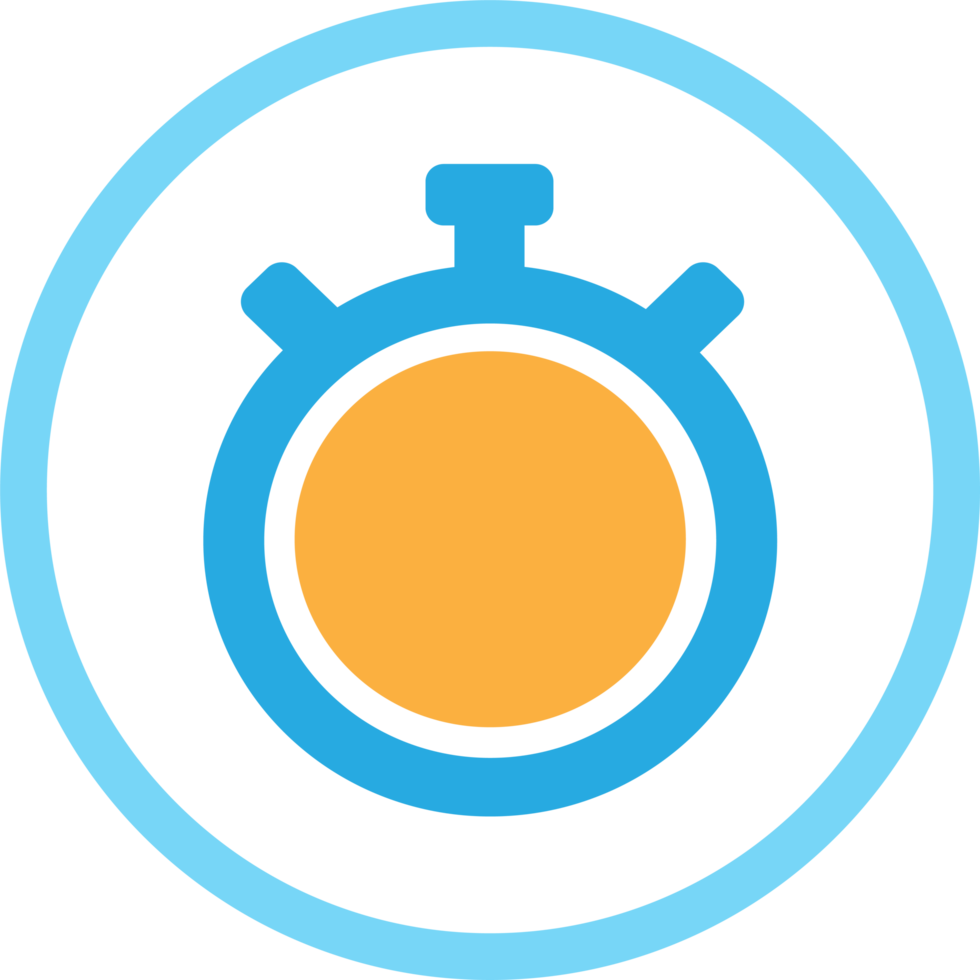Stopwatch icon sign symbol design png