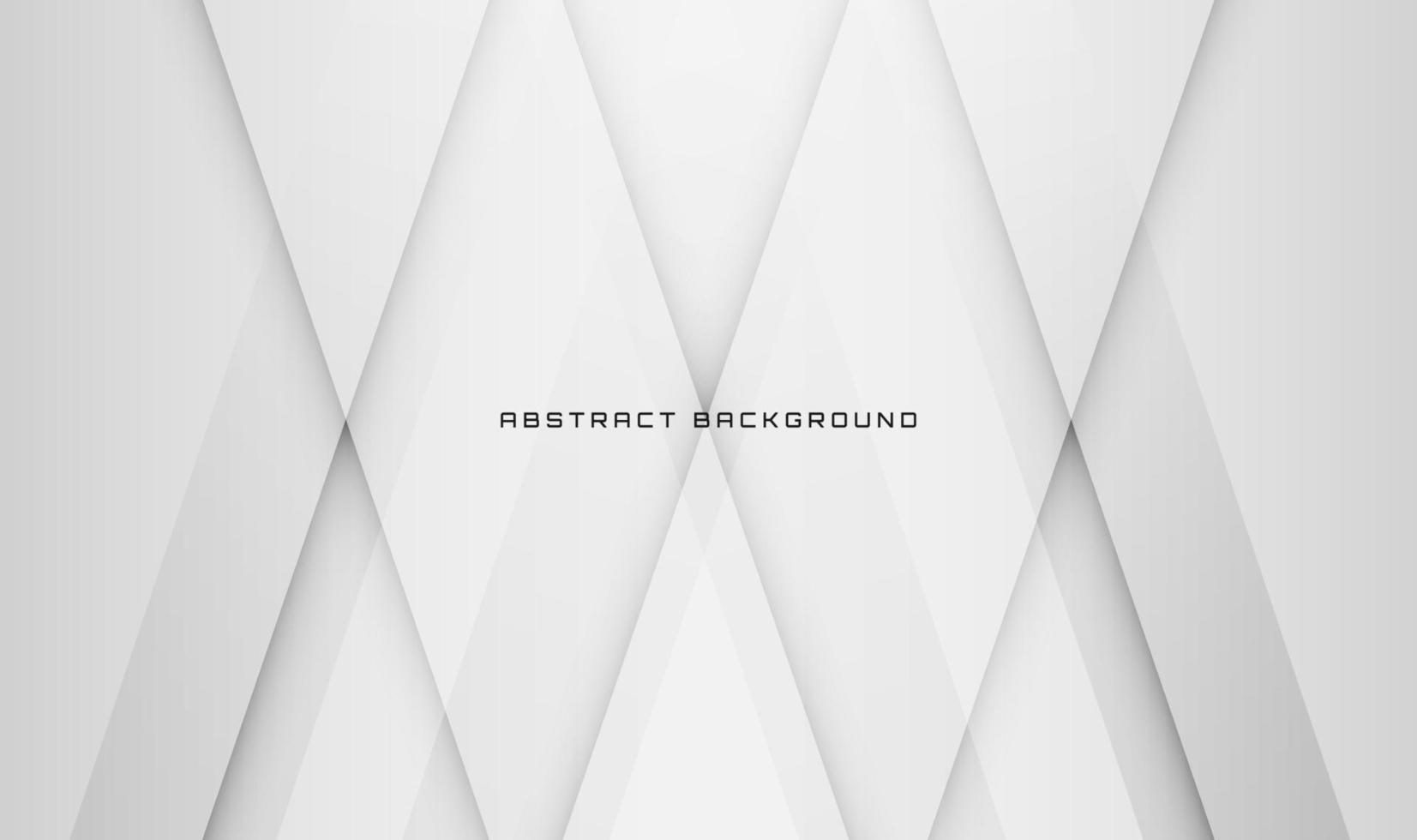 3D white geometric abstract background overlap layer on bright space with line effect decoration. Graphic design element future style concept for banner, flyer, card, brochure cover, or landing page vector