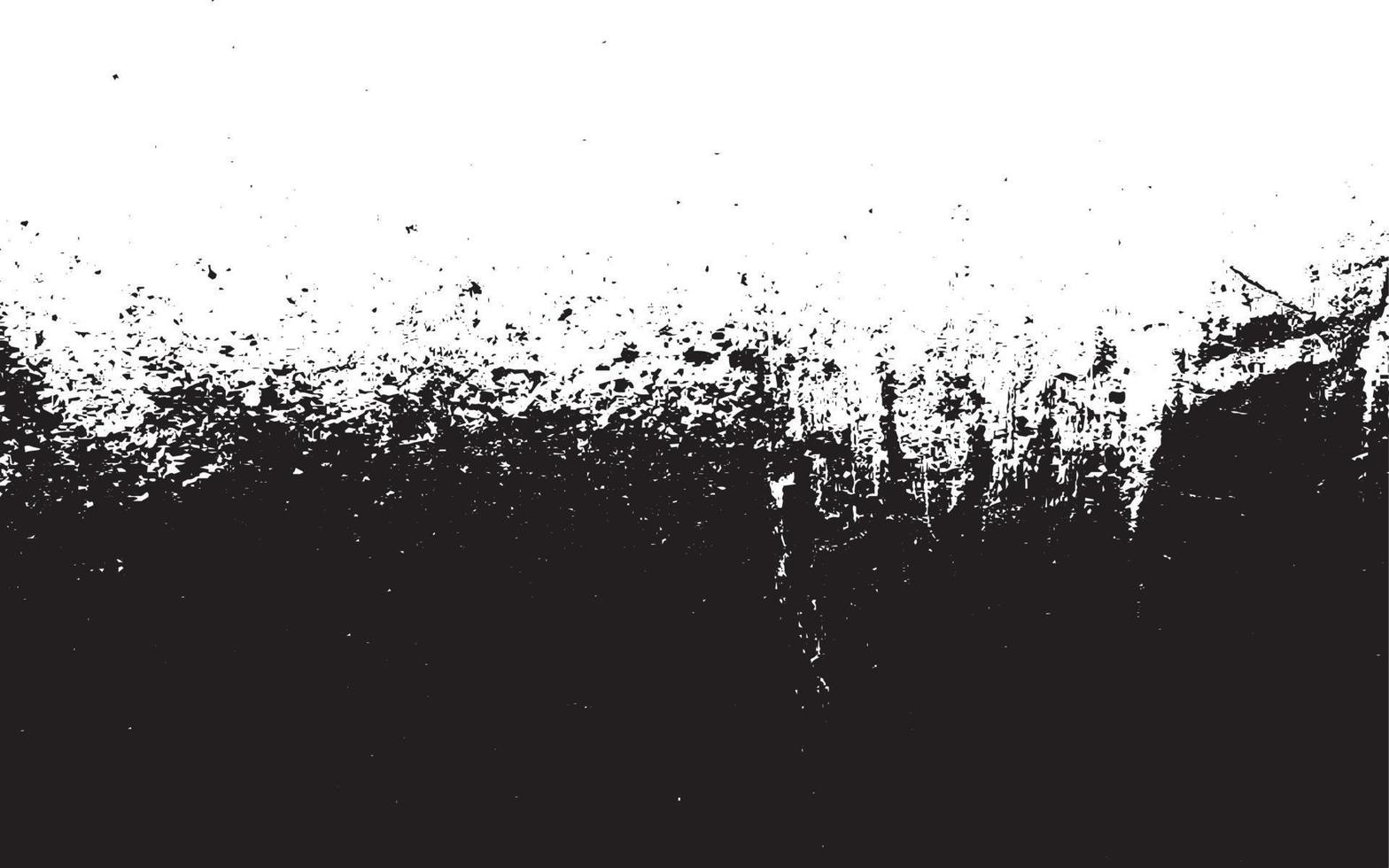 efecto de textura grunge. superposición desgastada con textura áspera. monocromo vintage abstracto. negro aislado sobre fondo blanco. concepto de estilo de medio tono de elemento de diseño gráfico para pancarta, volante, afiche, etc. vector