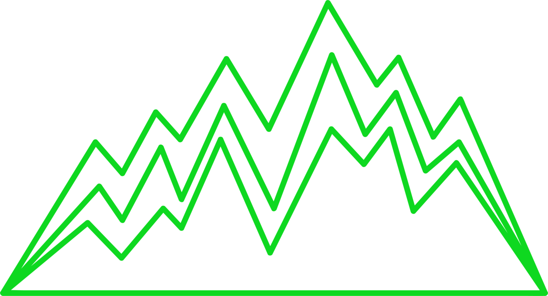 montagne icône signe symbole conception png