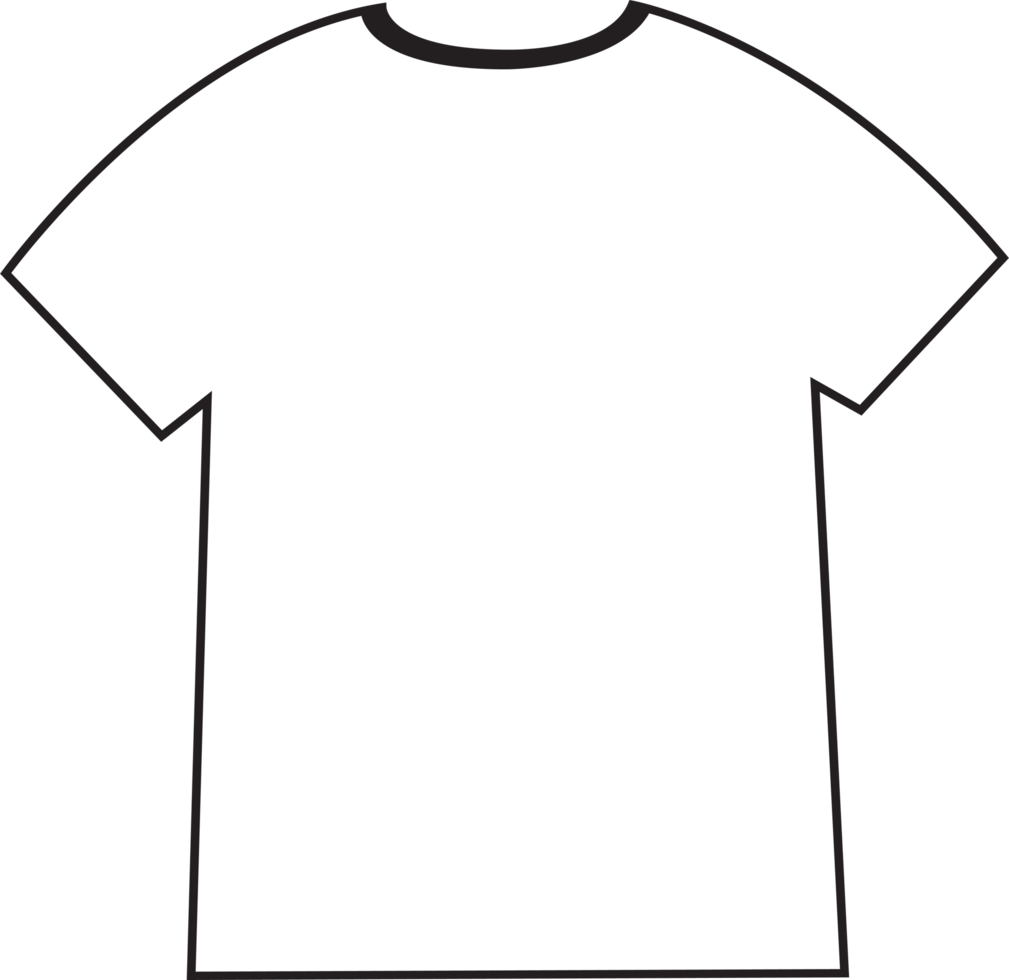 kläder skjortor mall t-shirt mallar ikon png