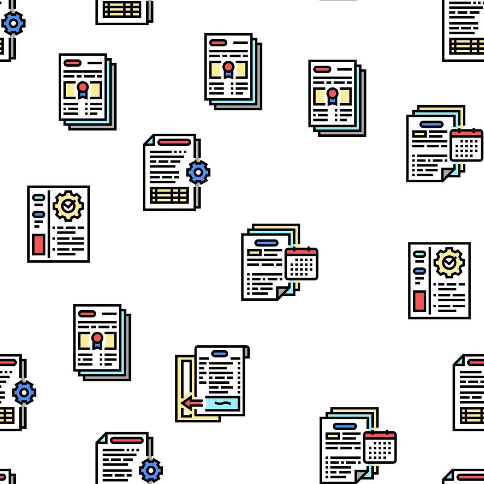 patrón transparente de vector de auditoría de finanzas empresariales