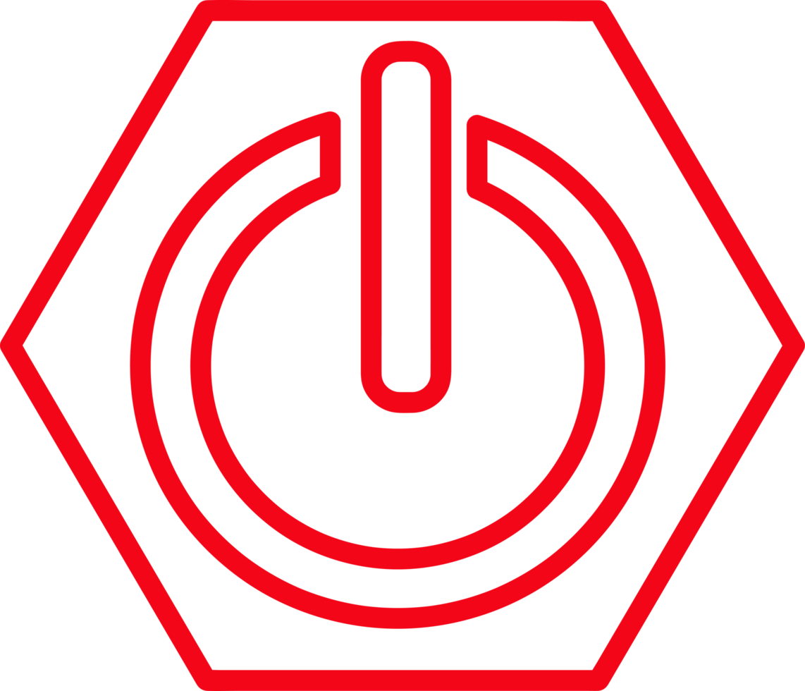 Power icon sign symbol design png