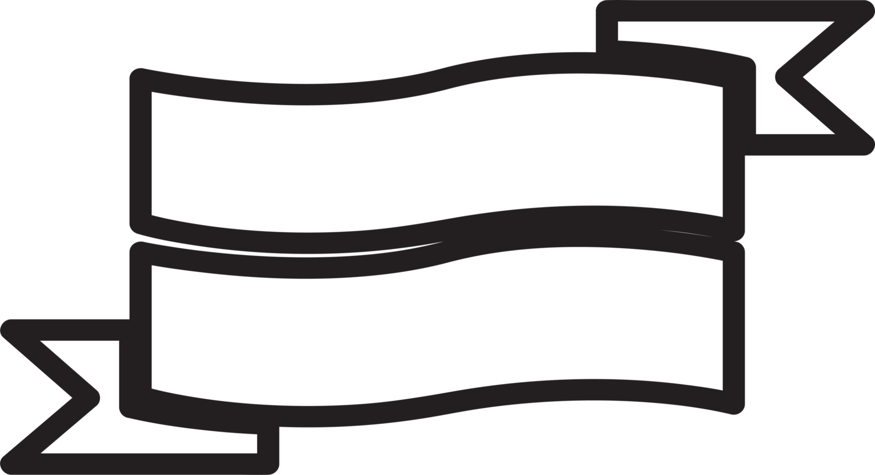 Ribbon icon sign symbol design 10143963 PNG